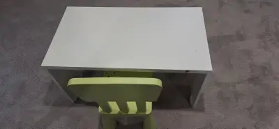 Ikea kids table and chair for your toddler. Makes a great first set for your little one.