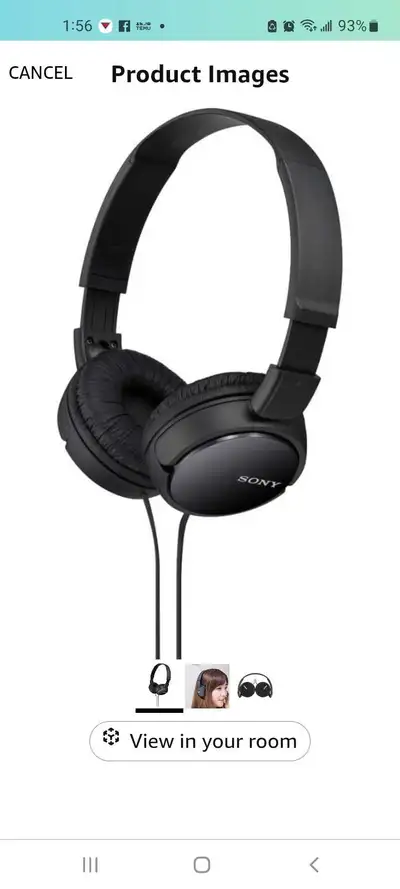 SONY OVER-EAR HEADPHONE, View more