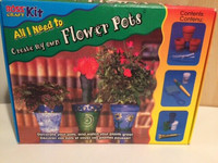 Ross Craft Kit - Paintable Flower Pots