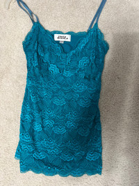 Teal Tank Top - size: xs