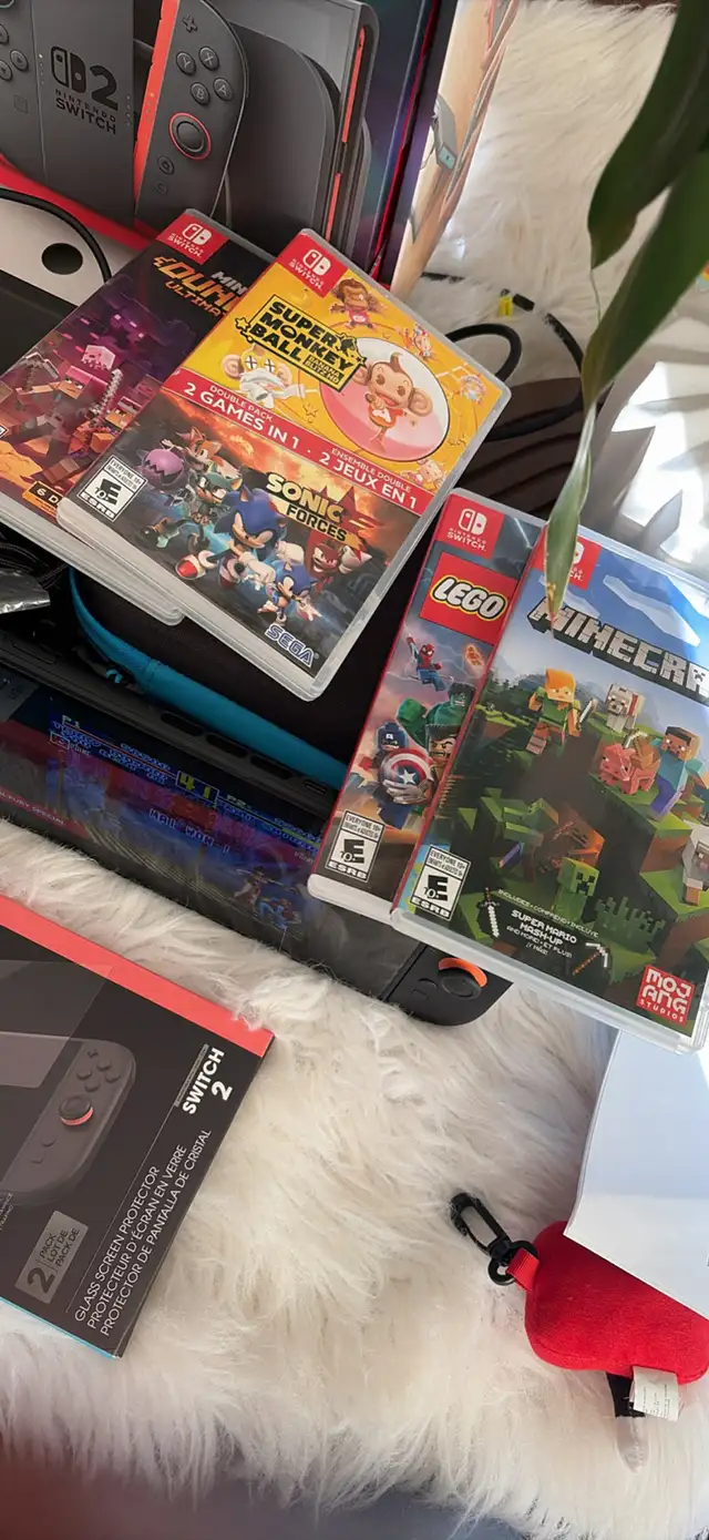 Nintendo switch 2 with games and accessories in General Electronics in Hamilton - Image 6