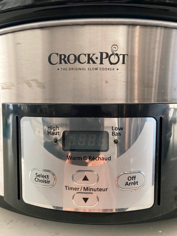 Crockpot 6 qt slow cooker dans Fours à micro-ondes et cuiseurs  à Ville de Toronto