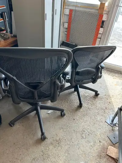 Herman Miller Aeron Chairs, B and C, View more
