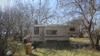 Camping travel trailer