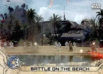 2017 Topps Star Wars Rogue one Series 2 # 80 Battle on the Beach, View more