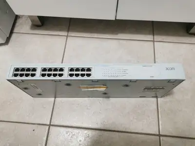3Com 24 port switch 100Mbit in good working condition, View more