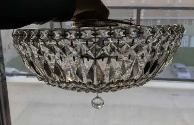 Chandelier flush mount 14", View more
