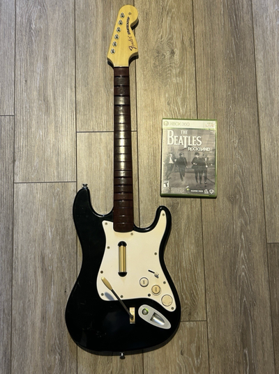 XBOX 360 RockBand Wireless Fender Controller Rock Band Guitar, View more