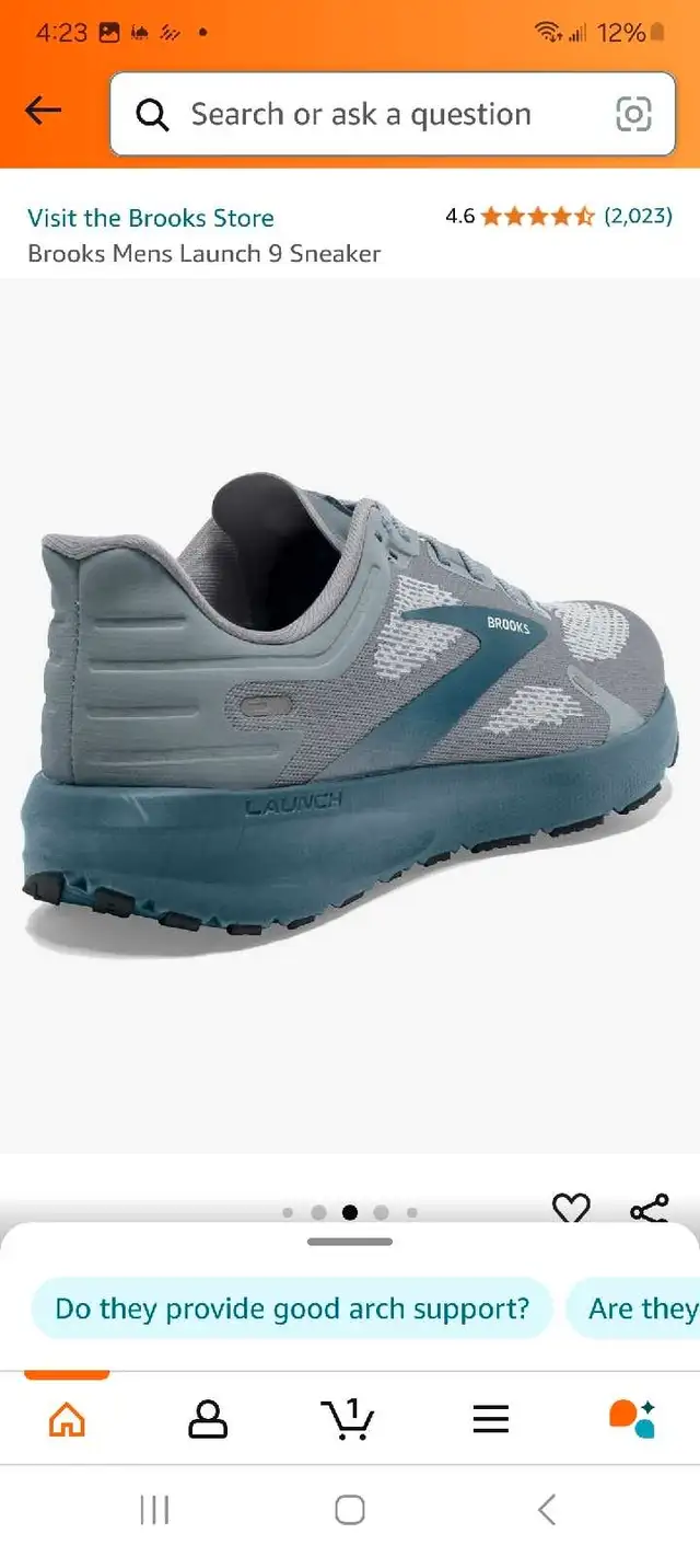 Men's sport Brooks launch 9 sneakers in Men's Shoes in Kitchener / Waterloo - Image 6