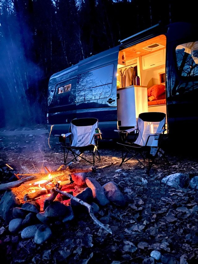 2017 Mercedes sprinter 170” extended camper conversion RVs