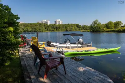 Fully furnished lakefront apartment. All utilities and wife included. Shared laundry. Monthly or wee...