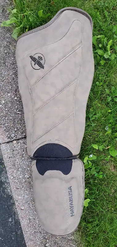 Leather Striking Shin Guard, for MMA training, View more