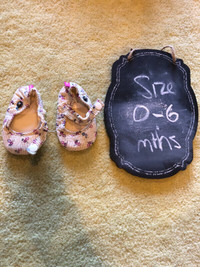 Baby and Toddler shoes sizes 6 mths -size 2 - check out photos!