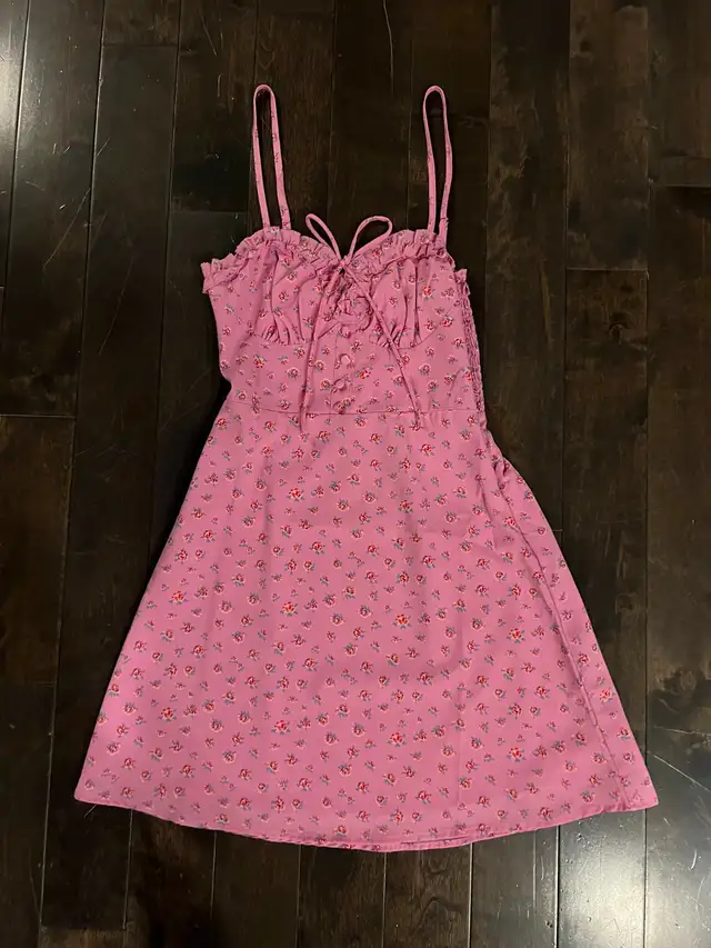 Princess Polly Floral Mini Dress - Size US4