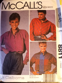 McCall's sewing pattern 8811