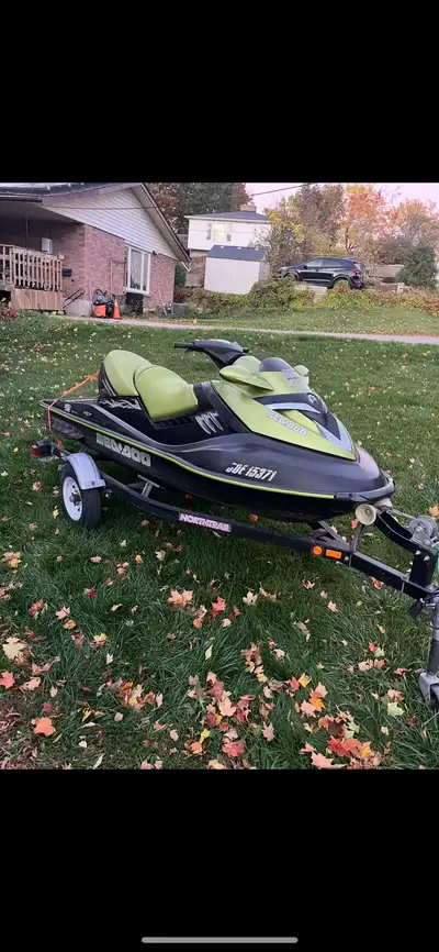 Selling a 2005 Seadoo RX T 215 supercharged and good shape for the year . It starts right up no issu...