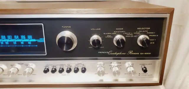 PIONEER QX-8000 Stereo/Quadraphonic 4 Channel Receiver in Stereo Systems & Home Theatre in Mississauga / Peel Region - Image 4