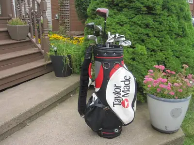 Men's Left Hand 12-pc Golf Clubs Set (PowerBilt & Others) & Bag, View more