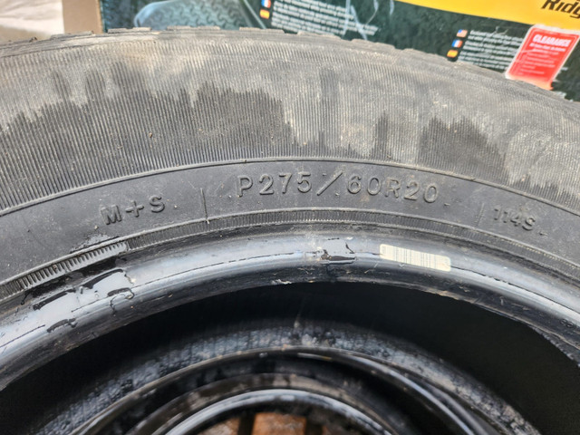 Set of 4 Tires - 275/60/20 in Tires & Rims in City of Toronto - Image 2