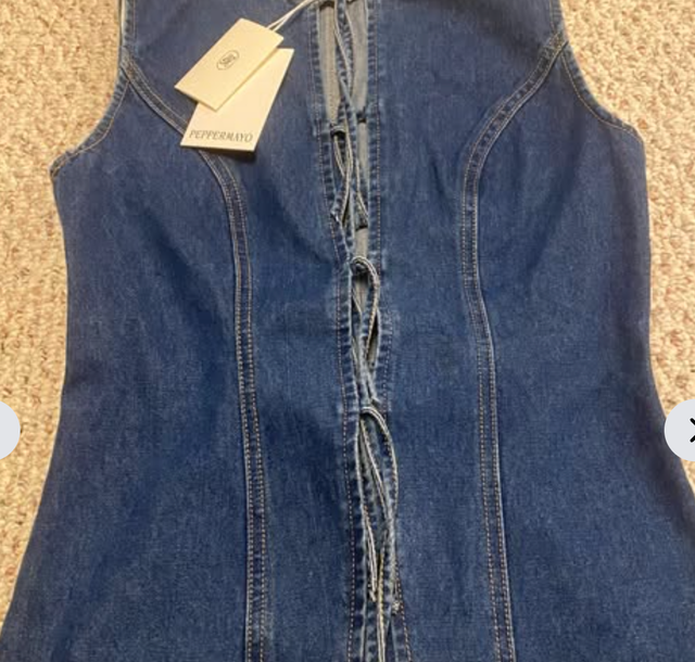 BRAND NEW PEPPERMAYO Denim Vest