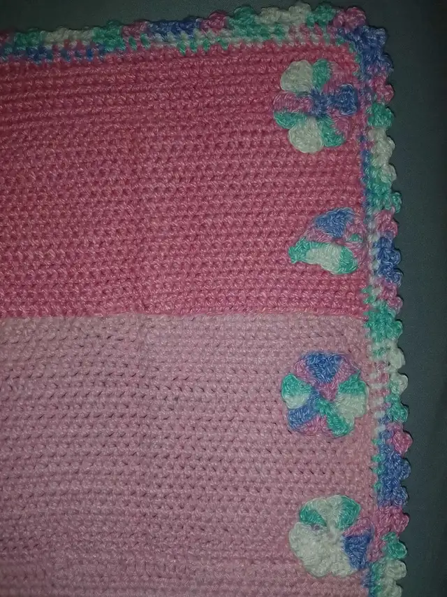 Beautiful Colorful Handmade Crochet Blanket 63347538900481122