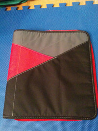 NEW: Casemate 1.5" 3 Ring Curve Pocket Zippered Binders - $8each