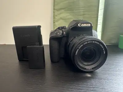 Canon EOS Rebel T8i DSLR Camera + Kit Lens, View more