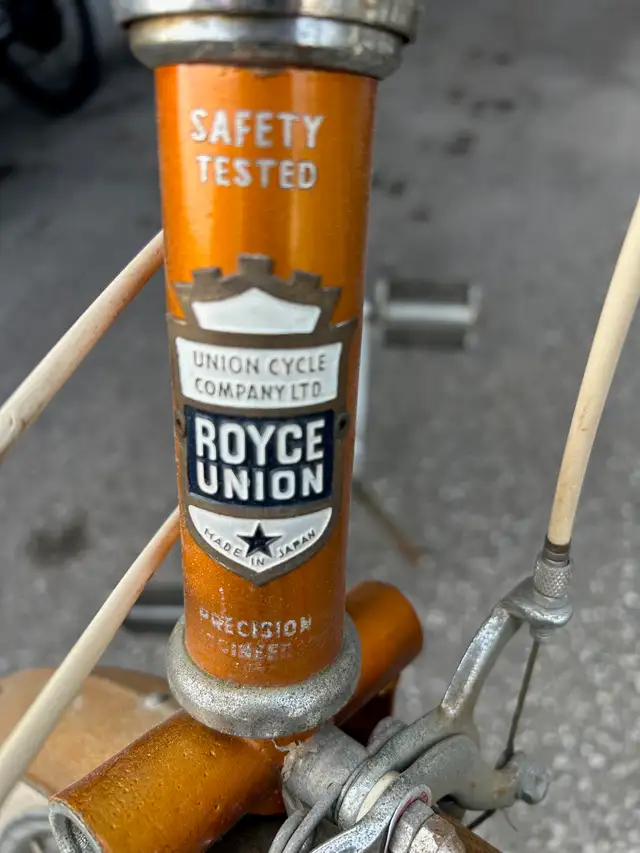 Royce Union Vintage Bike for Sale in Road in Barrie - Image 3
