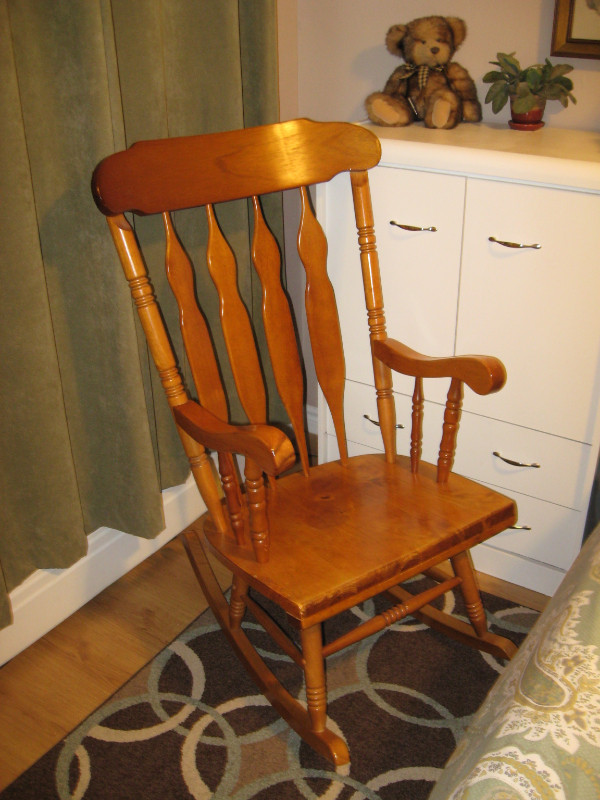Old wooden rocking chair in Chairs & Recliners in London