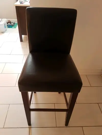 1 x Bar Chair - Espresso, View more