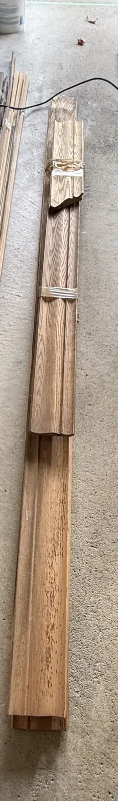 Red Oak Crown Moulding total length 36 ft, View more