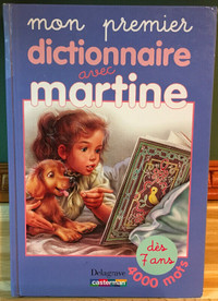 Mon premier dictionnaire avec MARTINE
