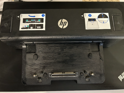 HP Compaq EliteBook 8440p Docking Station HSTNN-I11X 581597-001, View more