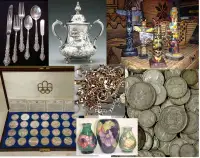 We Buy Antiques, Collectibles, Coins, Silver, Gold, Art, Estates