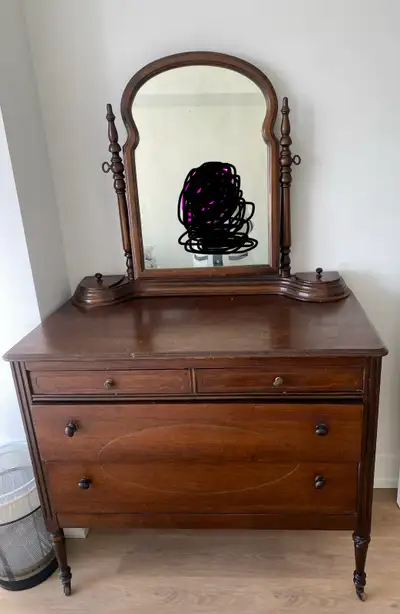 walnut dresser antique , View more