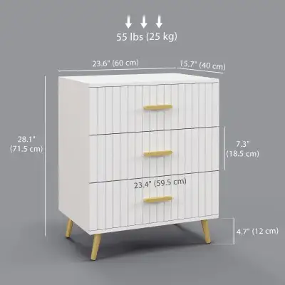 3 Drawer Cabinet, Drawer Chest for Bedroom, View more