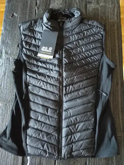 Jack Wolfskin Women's Atmosphere Down Vest Black Large, View more