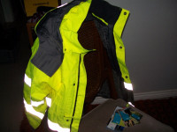 Atlas Copco Size S Jacket Coat High visibility workwear cold men