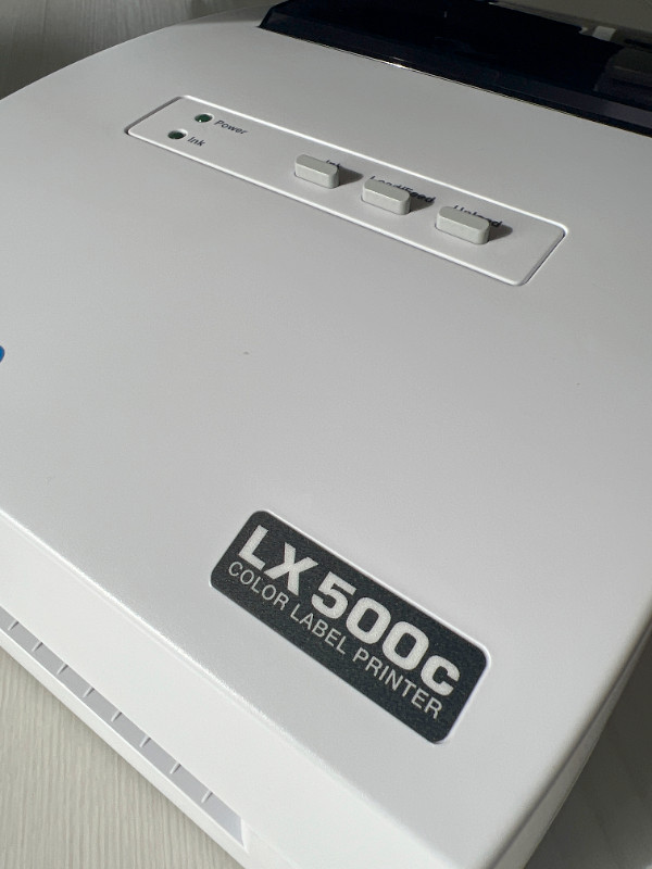 Primera LX 500C Color Label Printer, USB, AC Adapter +2 labels Printers,  Scanners  Fax Mississauga Peel Region Kijiji