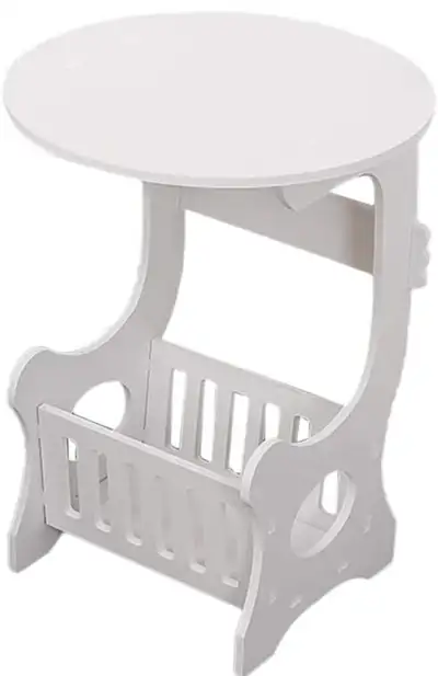 Creative Simple Round Bedside Table Small Table End Table - New, View more