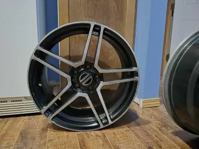 4 Alloy Rims Wheel diameter 18 inches Wheel width 8 inches Offset 4.5 inches Bolt pattern 5 $800 for...