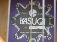 Kasuga Classical guitar G100L Japan