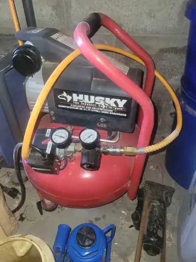 Husky Air Compressor, View more