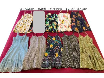 girl sz 12 and up ladies sz XS NEW dresses. READ description, View more
