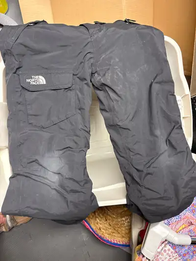Black NorthFace Snow Pants - Size 10, View more