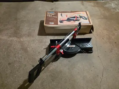 COMPOUND MITRE SAW  WITH ORIGINAL BOX, View more