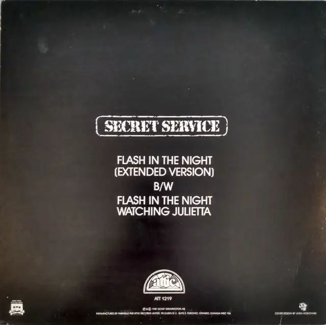 Vintage Vinyl-SECRET SERVICE (80’s New Wave) in Arts & Collectibles in Barrie - Image 3