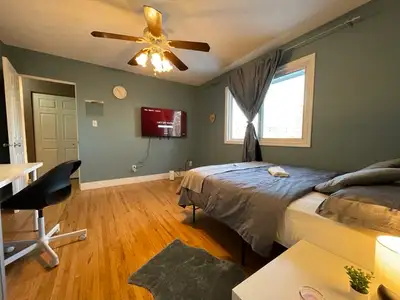 $860 -Utilities + wifi included -Fully furnished -In suite laundry -TV in the room -Spacious backyar...