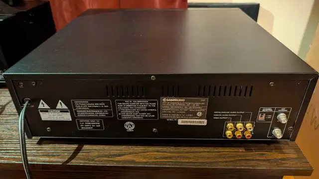 Samsung LaserDisc player DV-5000NKC528038537598740483