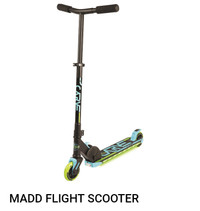 MADD GEAR FLIGHT SCOOTER...Folding  scooter that lights up...4 l